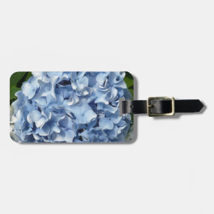 Etiqueta Para Maletas Flor azul del Hydrangea