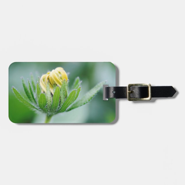 Etiqueta Para Maletas Flor de cono abierta (Frente Horizontal)