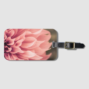 Etiqueta Para Maletas Flor de la flor de la dalia