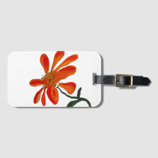 Etiqueta Para Maletas Flor de naranja por Lydia's Art Sangria