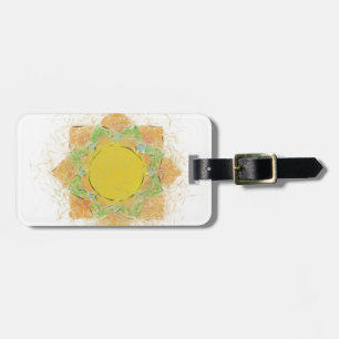 Etiqueta Para Maletas Flor etérea Lotus