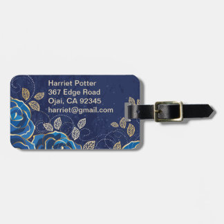 Etiqueta Para Maletas Flor fina Guay Cute Girly Retro Floral