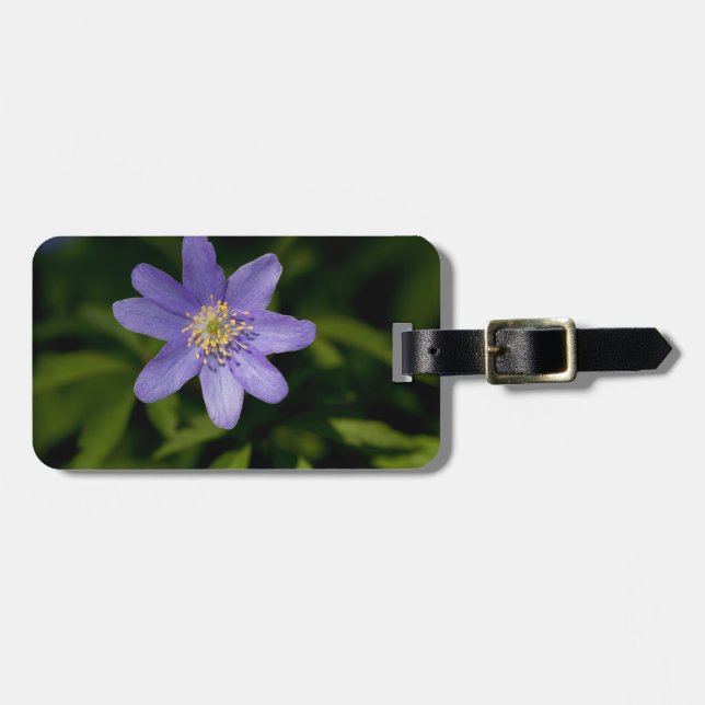 Etiqueta Para Maletas Flor silvestre (Frente Horizontal)