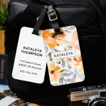 Floral Personalizado Otoño Suave