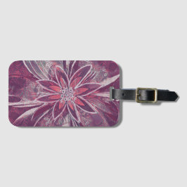 Etiqueta Para Maletas Floral única