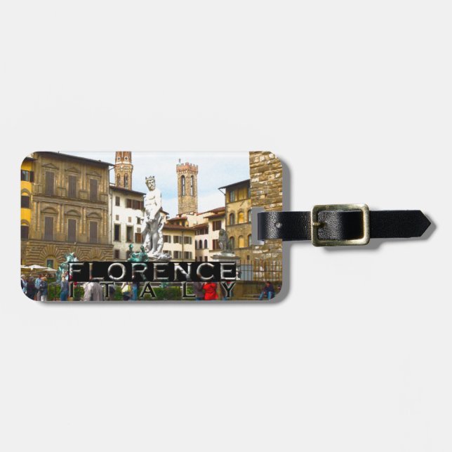 Etiqueta Para Maletas Florencia (Frente Horizontal)