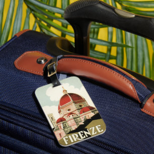 Etiqueta Para Maletas Florencia Viaje Vintage Florencia Florencia Floren