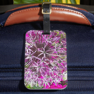 Etiqueta Para Maletas Flores de alio y verano