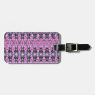 Etiqueta Para Maletas Flores de campo Ikat 7