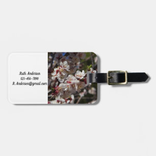 Etiqueta Para Maletas Flores de cerezo