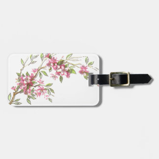 Etiqueta Para Maletas Flores de cerezo
