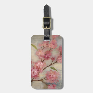 Etiqueta Para Maletas Flores de cerezo y rama