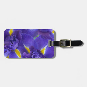 Etiqueta Para Maletas Flores de Iris