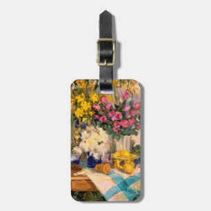 Etiqueta Para Maletas Flores frescas II