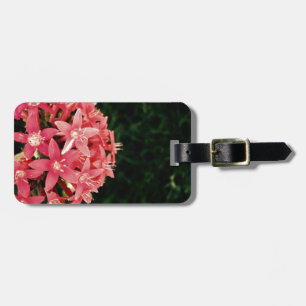 Etiqueta Para Maletas Flores rosas