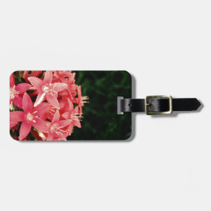 Etiqueta Para Maletas Flores rosas