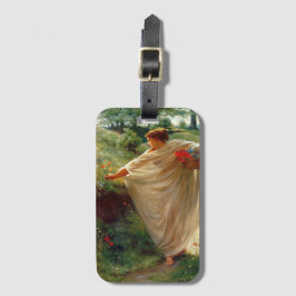 Etiqueta Para Maletas Flores silvestres (por Edward Poynter)