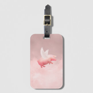 Etiqueta Para Maletas Flying Pig