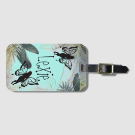 Etiqueta Para Maletas Foliage Fantasy Fairies