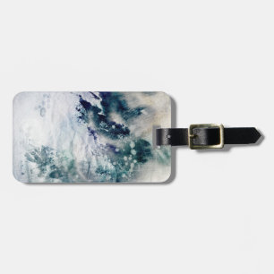 Etiqueta Para Maletas Fondo de la acuarela abstracta sobre papel grueso 