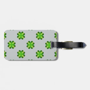 Etiqueta Para Maletas Fondo de trébol del día de San Patricio