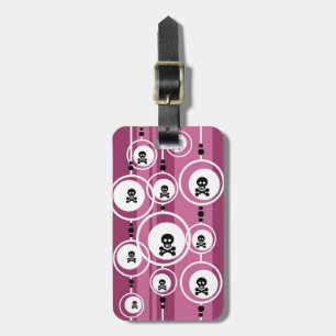 Etiqueta Para Maletas Fondo del Grunge