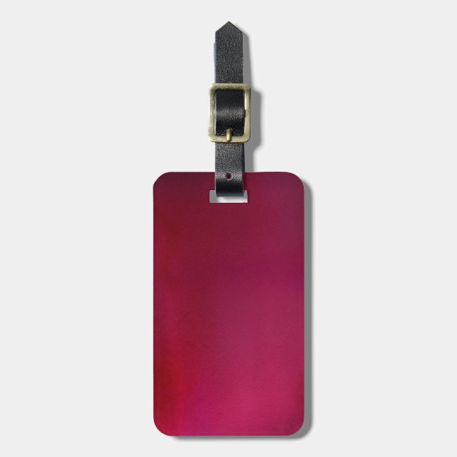 Etiqueta Para Maletas Fondo rosado (Frente Vertical)