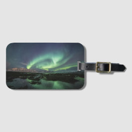 Etiqueta Para Maletas Foto de Astro de las Luces del Norte
