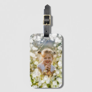 Etiqueta Para Maletas Foto de Bokeh Frame Personalizado