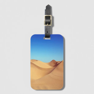 Etiqueta Para Maletas Foto de dunas del desierto