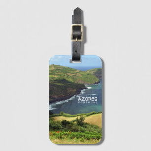 Etiqueta Para Maletas Foto de las islas Azores, Portugal