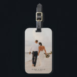 Etiqueta Para Maletas Foto personalizada por personalizado<br><div class="desc">Convierte tus recuerdos más felices en un estuche para iPhone personalizado. Un regalo de mantenimiento único que puedes agregar tu foto y nombre para hacerlo tuyo.</div>