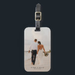 Etiqueta Para Maletas Foto personalizada por personalizado<br><div class="desc">Convierte tus recuerdos más felices en un estuche para iPhone personalizado. Un regalo de mantenimiento único que puedes agregar tu foto y nombre para hacerlo tuyo.</div>