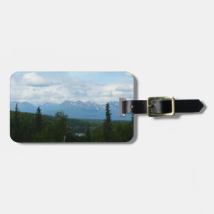 Etiqueta Para Maletas Fotografía panorámica de la cordillera de Alaska