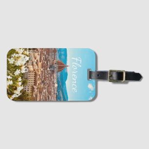 Etiqueta Para Maletas Fotografía personalizada de Florencia en Italia