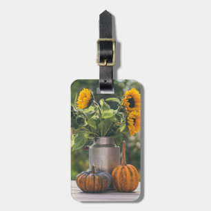 Etiqueta Para Maletas Fotos del mejor girasol del arte amarillo Hardy