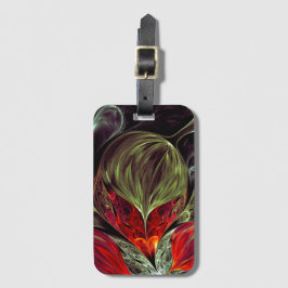 Etiqueta Para Maletas Fractal