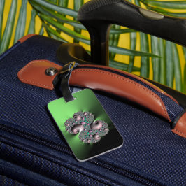 Etiqueta Para Maletas Fractal3