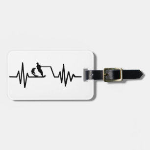 Etiqueta Para Maletas Frecuencia de esquí acuático