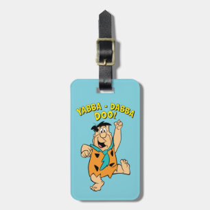 Etiqueta Para Maletas Fred Flintstone Yabba-Dabba Doo!