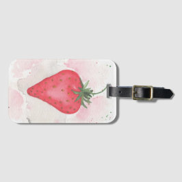Etiqueta Para Maletas Fresa