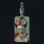 Etiqueta Para Maletas Frida Kahlo por Garcia Villegas<br><div class="desc">Frida Kahlo de Rivera era una pintora mexicana recordada por sus trabajos intensos y vibrantes. Su trabajo ha sido celebrado en México como emblemático de la tradición nacional e indígena, y por las feministas por su representación inflexible de la experiencia y forma femenina. Visita www.fridakahlo.com para más información sobre su...</div>