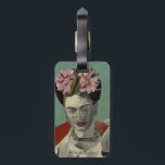 Etiqueta Para Maletas Frida Kahlo por Garcia Villegas<br><div class="desc">Frida Kahlo de Rivera era una pintora mexicana recordada por sus trabajos intensos y vibrantes. Su trabajo ha sido celebrado en México como emblemático de la tradición nacional e indígena, y por las feministas por su representación inflexible de la experiencia y forma femenina. Visita www.fridakahlo.com para más información sobre su...</div>