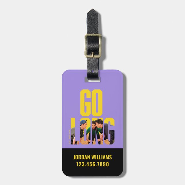 Etiqueta Para Maletas FRIENDS™ | Cita Go Long (Frente Vertical)