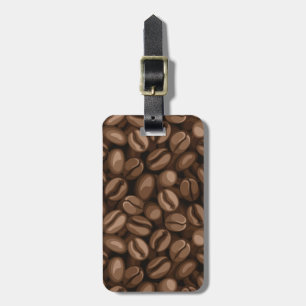 Etiqueta Para Maletas Frijoles para café