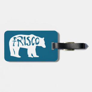 Etiqueta Para Maletas Frisco Colorado Bear