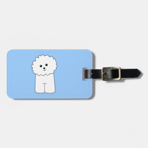 Etiqueta Para Maletas Frise Bichon.