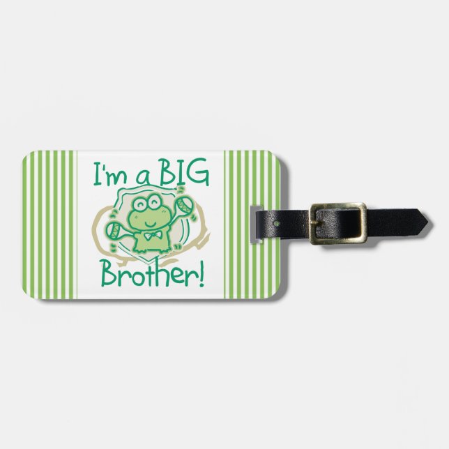 Etiqueta Para Maletas Frog Big Brother (Frente Horizontal)