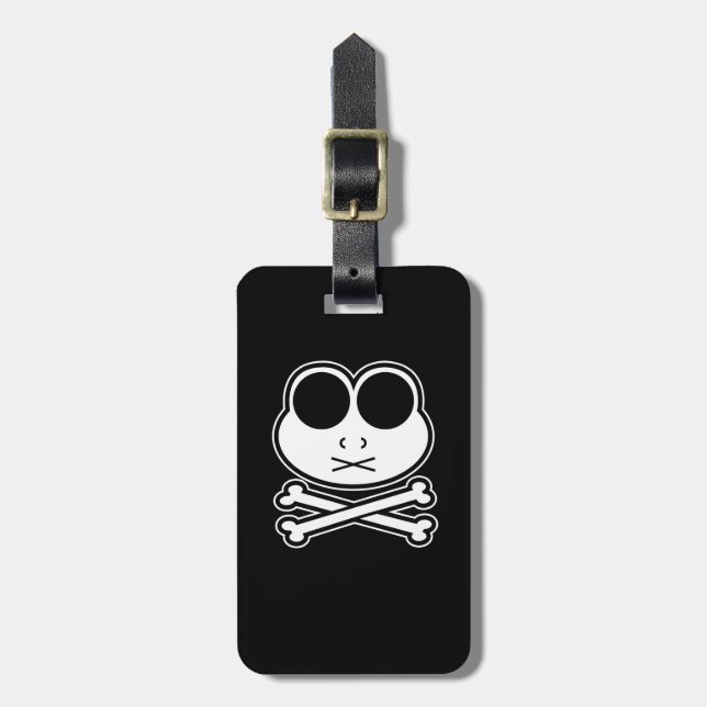 Etiqueta Para Maletas Frog Cross Bone (Frente Vertical)