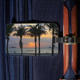 Etiqueta Para Maletas Ft. Lauderdale Sunrise